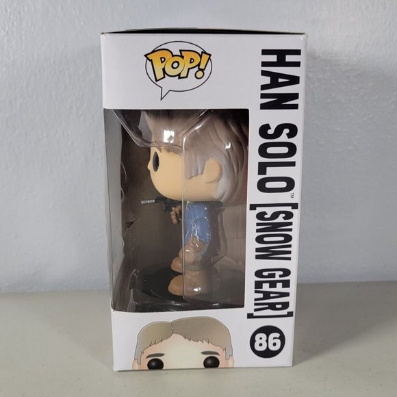Funko Pop Star Wars 86 Han Solo Snow Gear Loot Crate Exclusive Rare Retired - Picture 4 of 7